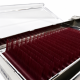 Ресницы для Наращивания Burgundy PLATINUM 20 Линий Изгиб M 0.07 6-14мм NEW