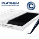 Eyelash Extensions Black PLATINUM 24 lines Сurl C 0.07 14mm NEW