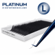 Eyelash Extensions Black PLATINUM 24 lines Сurl L 0.07 10mm NEW