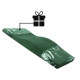 Anatomic Cosmetic Mattress with Memory Foam PLATINUM green + silicone cover FREE - for legs or head