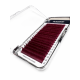 Rzęsy do Przedłużania Burgundy PLATINUM 20 Pasków Skręt С 0.07 6-14mm NEW