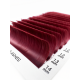 Rzęsy do Przedłużania Burgundy PLATINUM 20 Pasków Skręt С 0.07 6-14mm NEW